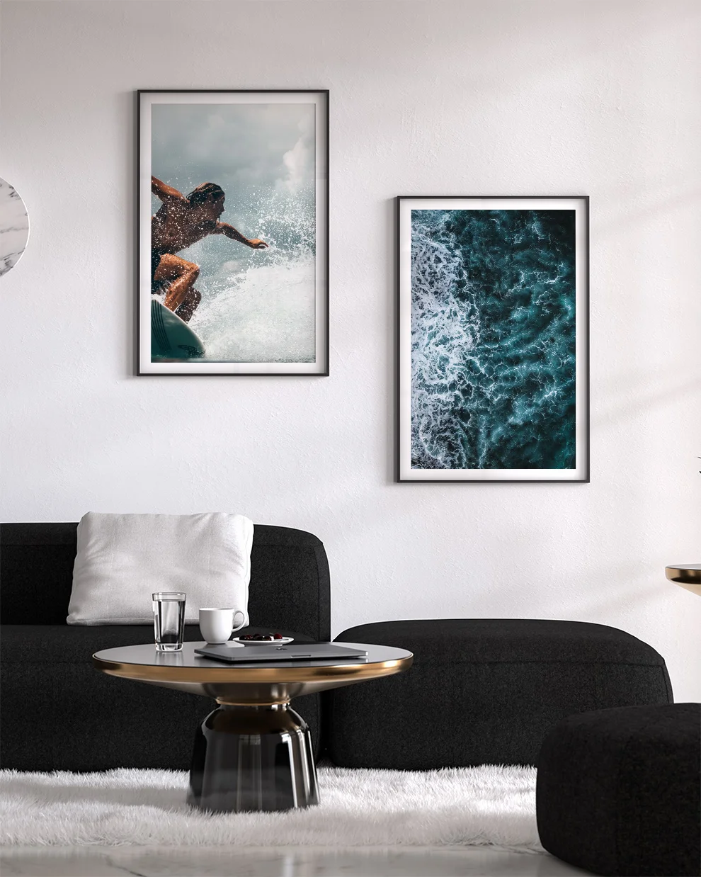 Modern Double Poster Mockup by Anthony Boyd Graphics