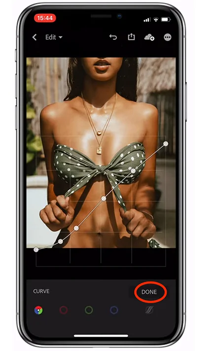 How To Edit A Bikini photo using Lightroom mobile presets