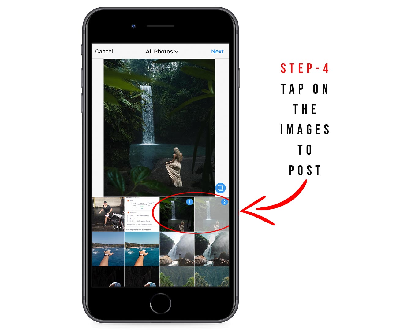 How to do an Instagram carousel post