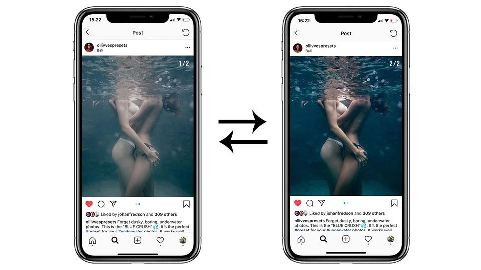 How to do an Instagram carousel post