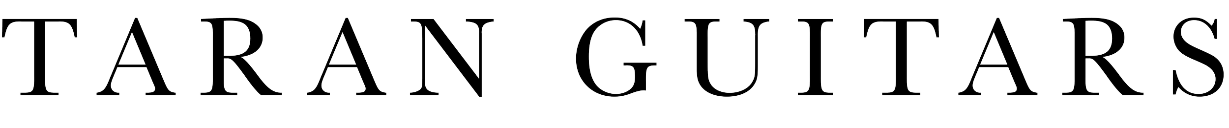 Taran Guitars