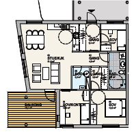 4 of a total of 7 house floor plans