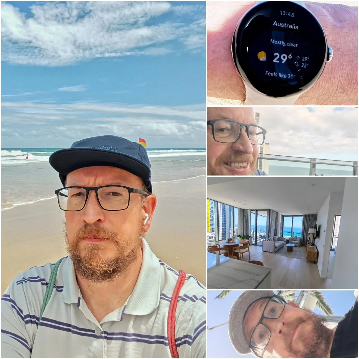 Last picture of my earbud before it fell in the sea!