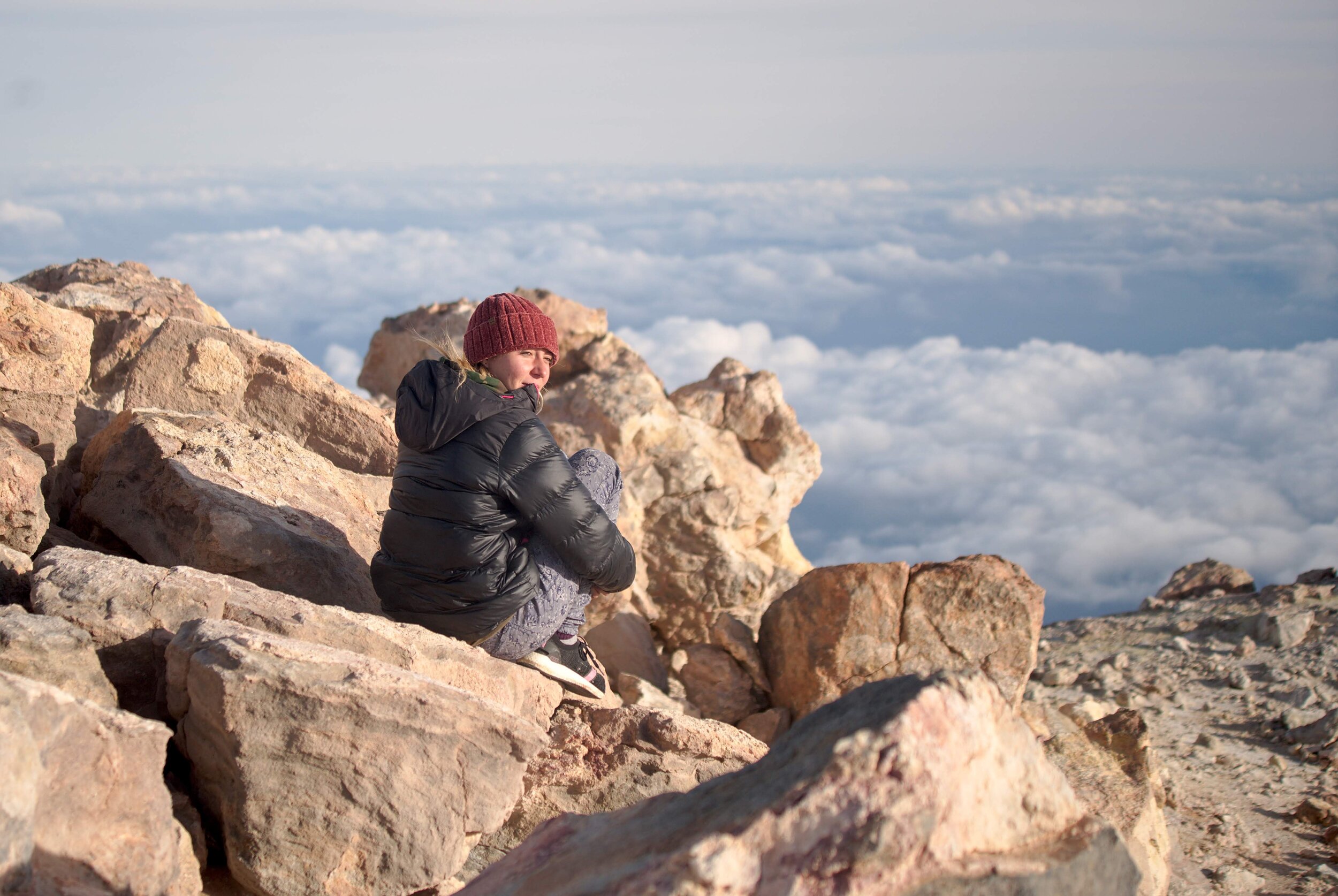 Climbing el in Tenerife Spains highest peak — Nine
