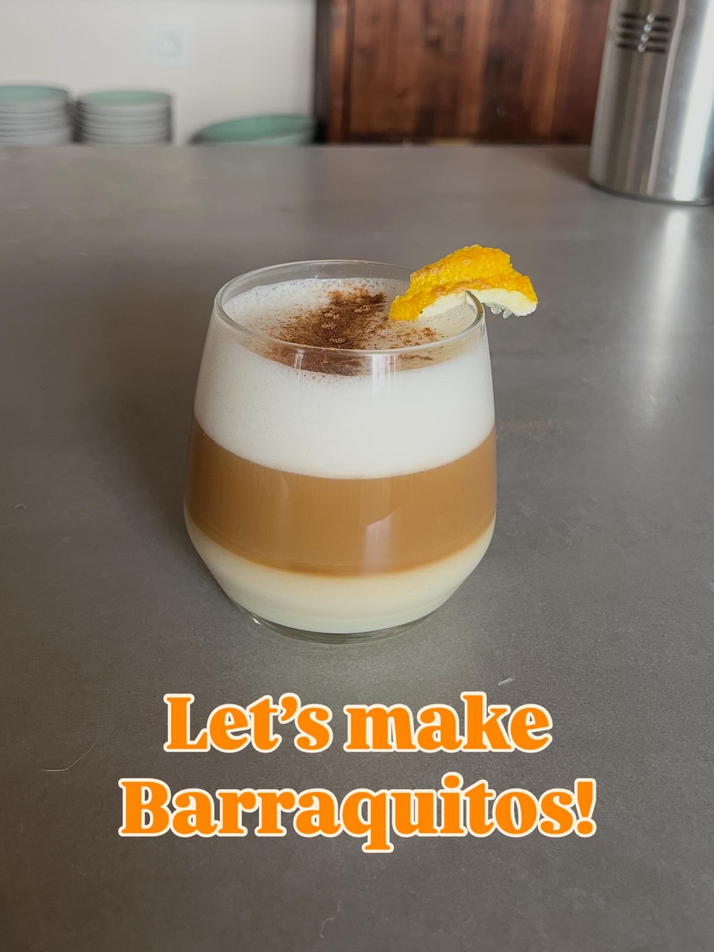 Let&rsquo;s make our favourite coffee delight at home. Even though you can get a Barraquito at every cafe in town&hellip; it&rsquo;s is always good to know how to make your own for when you are back home. 😇 enjoy! 

#coliving #tenerife #barraquitoca
