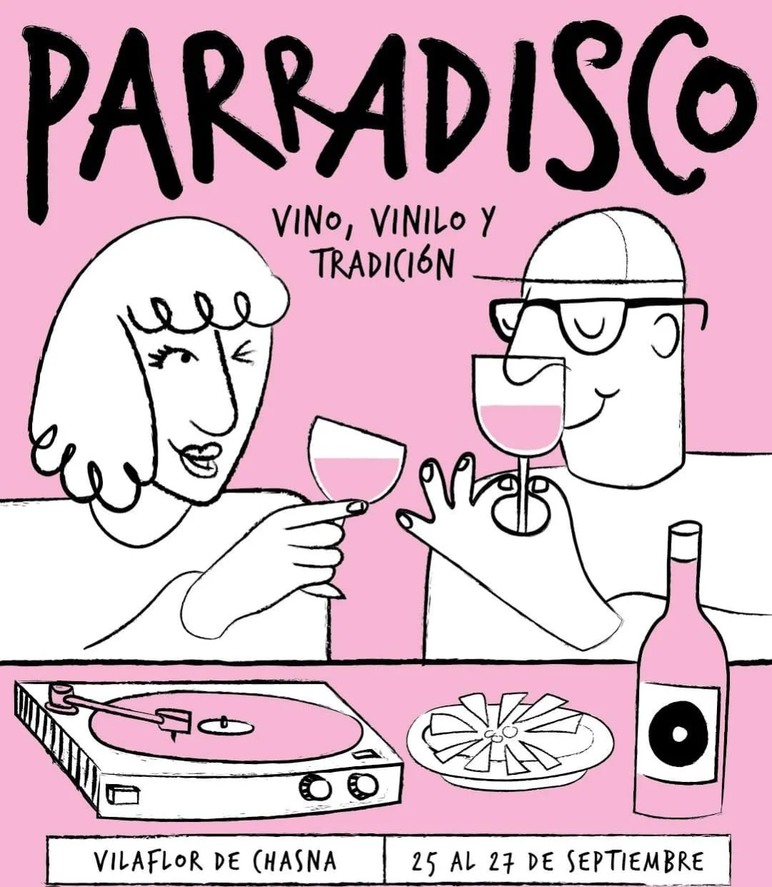 Parradisco Weekend - Wine, vinyl and tradition 