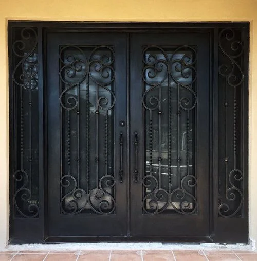 melbourne wrought iron door