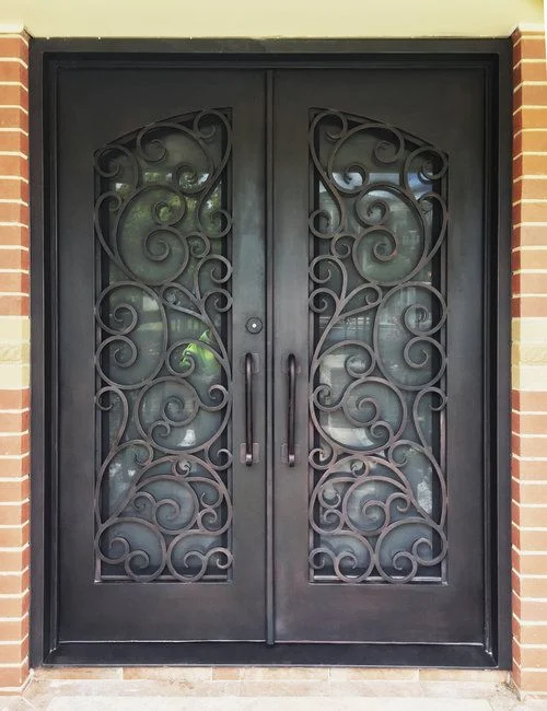 melbourne wrought iron door
