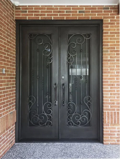 melbourne wrought iron door