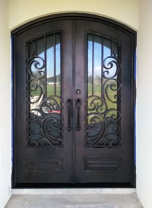 melbourne wrought iron door
