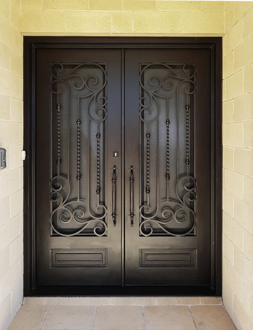 melbourne wrought iron door