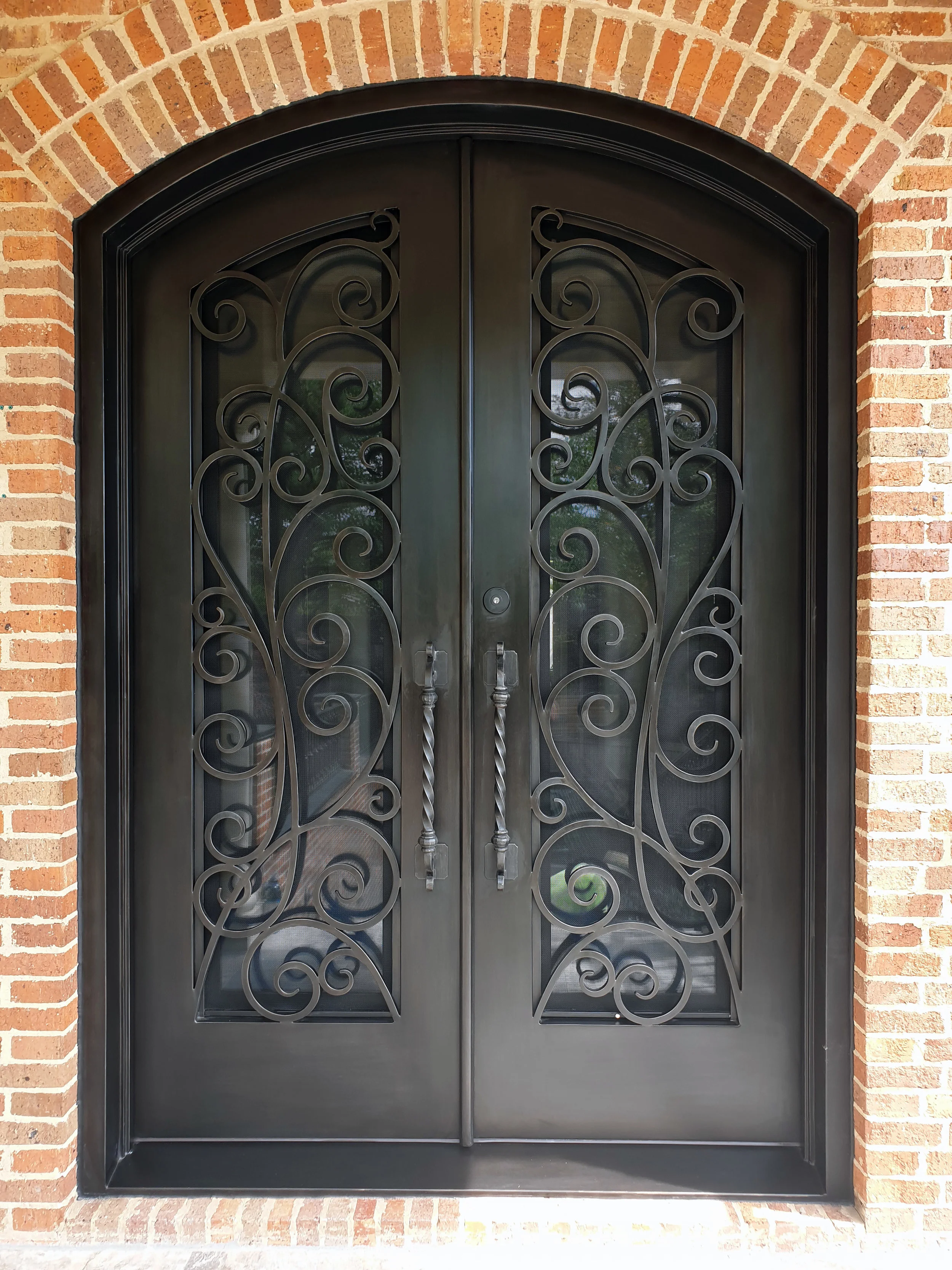 melbourne wrought iron door