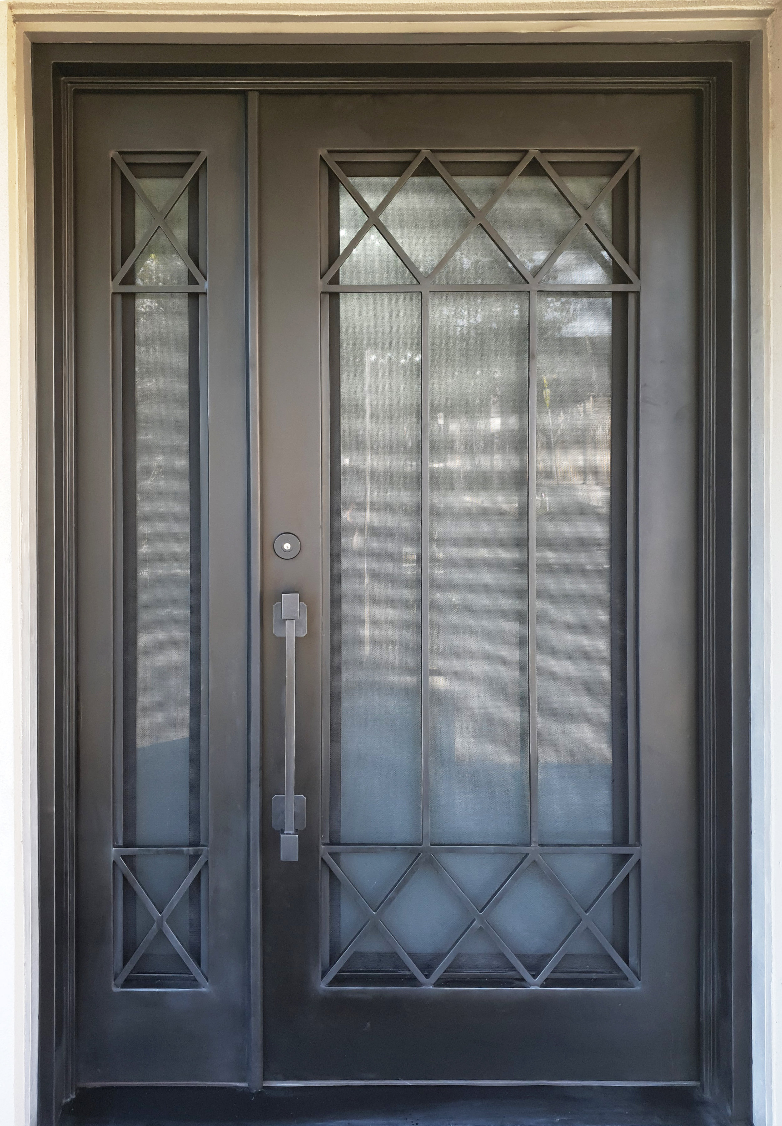 melbourne wrought iron door