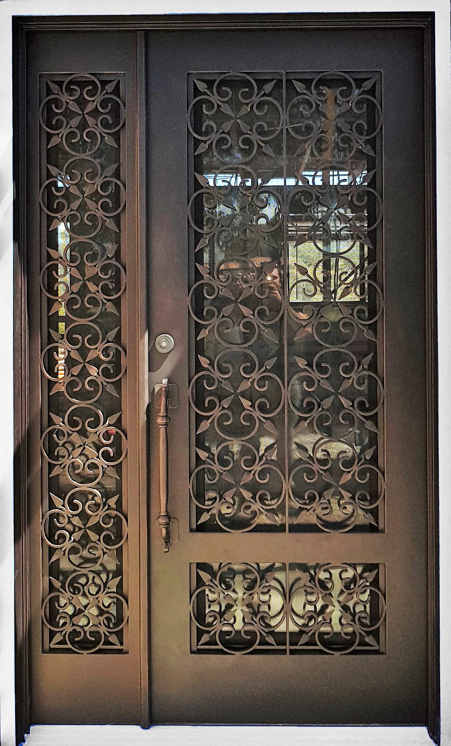 melbourne wrought iron door