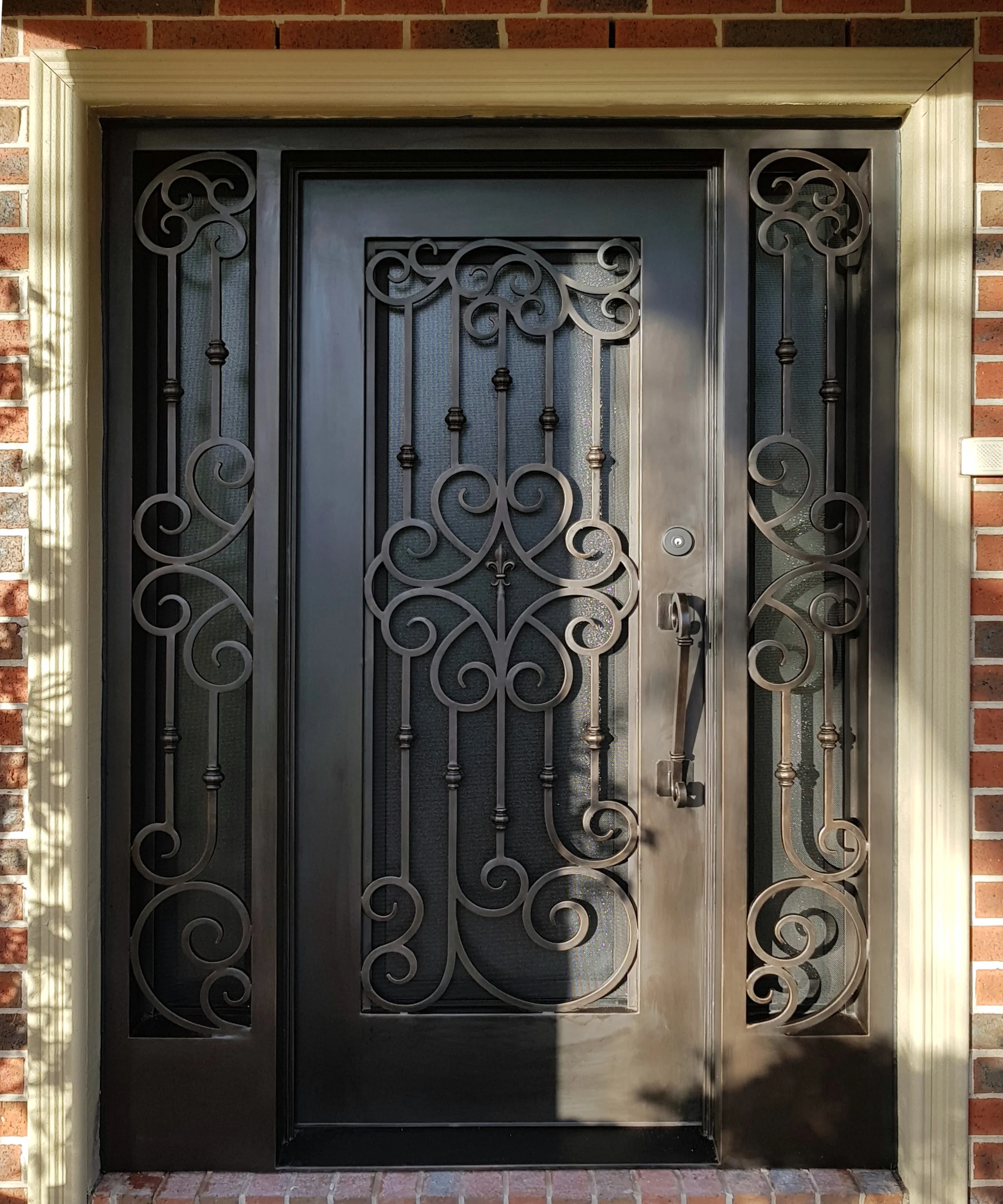 melbourne wrought iron door