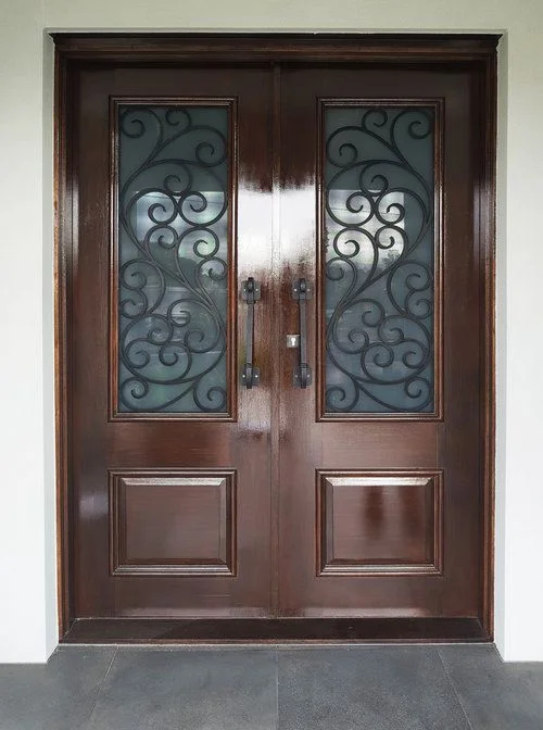 melbourne wrought iron door