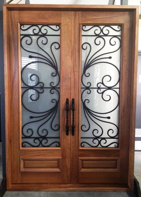 melbourne wrought iron door