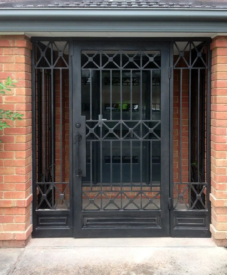 melbourne wrought iron door