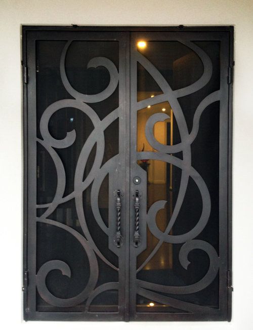 melbourne wrought iron door