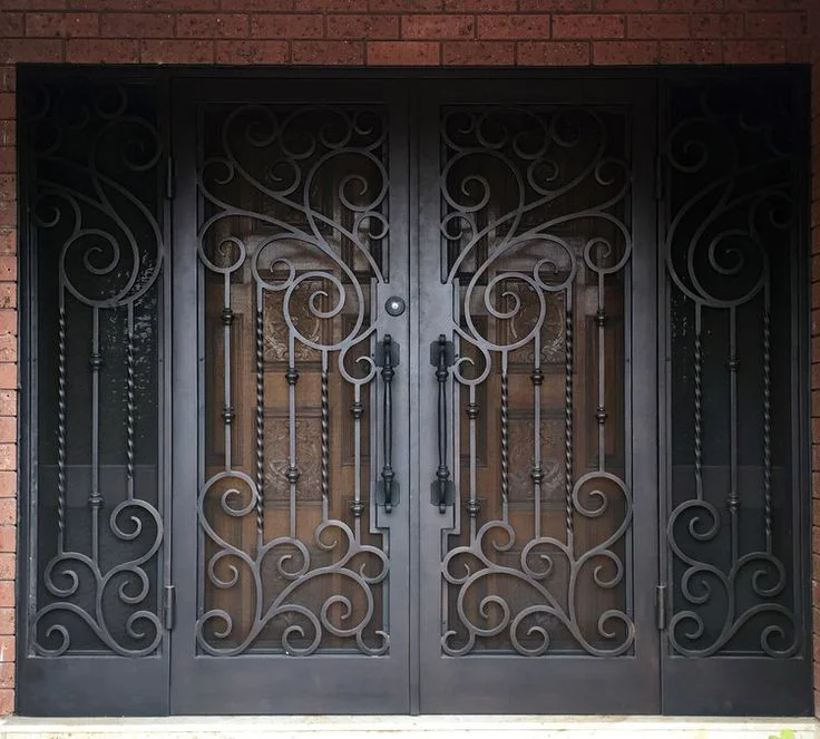 melbourne wrought iron door