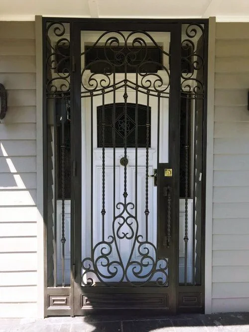 melbourne wrought iron door
