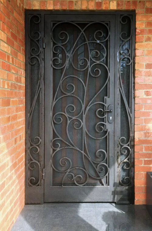 melbourne wrought iron door