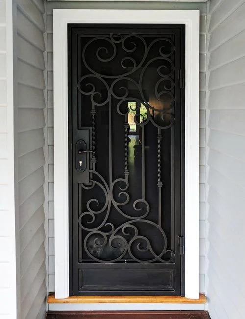 melbourne wrought iron door