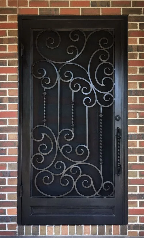 melbourne wrought iron door
