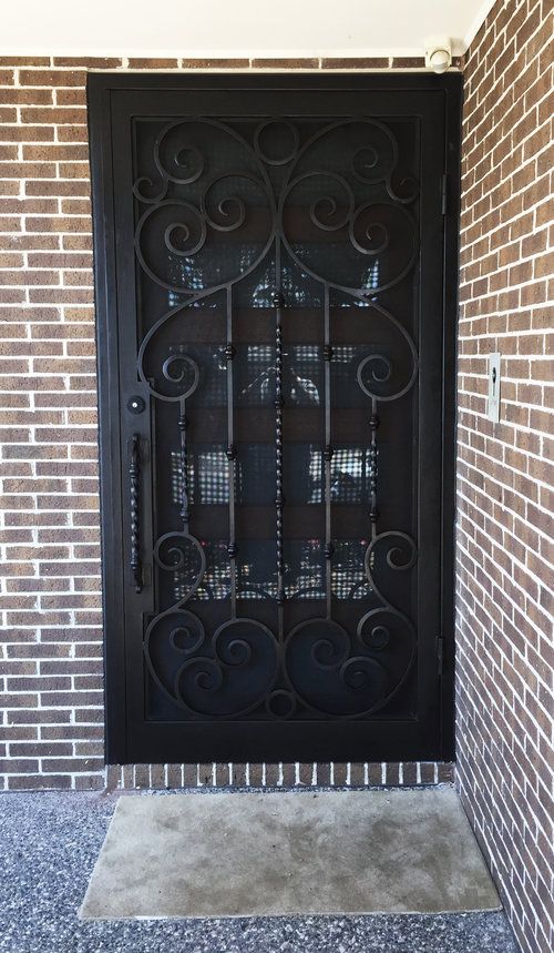 melbourne wrought iron door