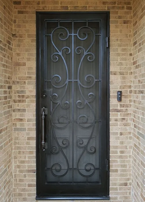 melbourne wrought iron door