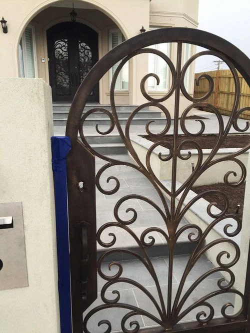 melbourne wrought iron gate