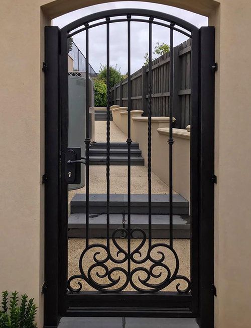 melbourne wrought iron gate