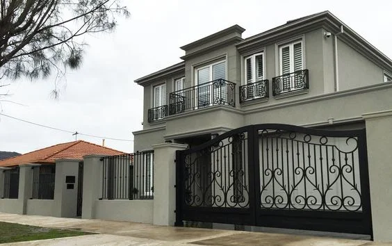 melbourne wrought iron gate