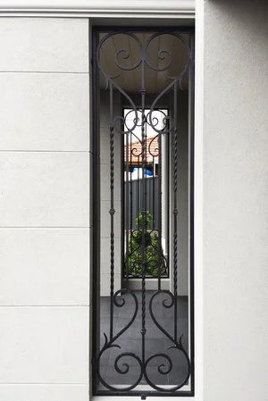 melbourne wrought iron door