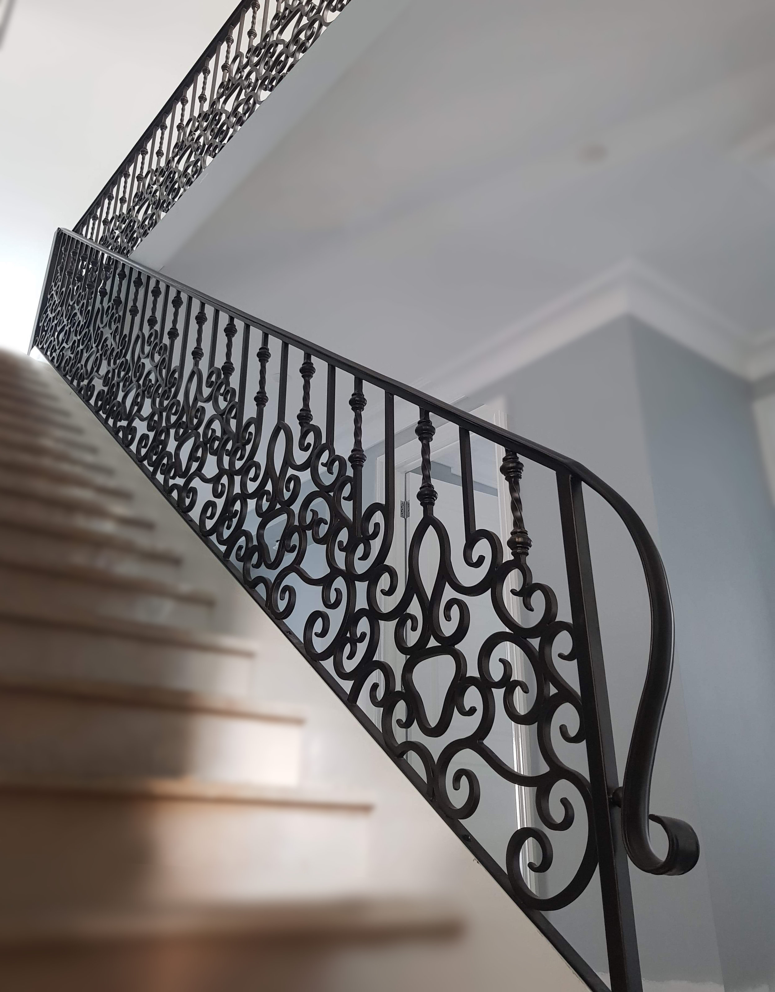 wrought iron staircase melbourne