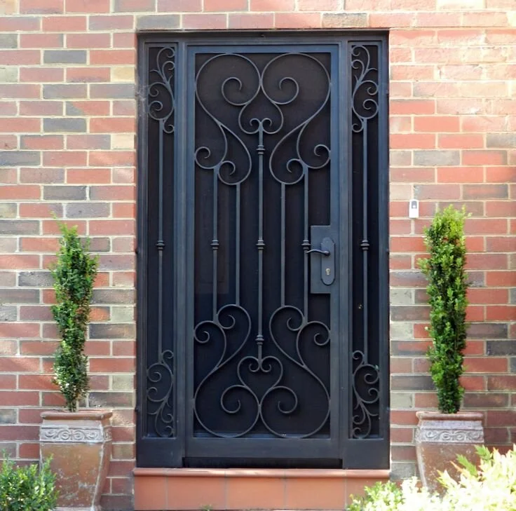Extra Home Security Adoore Iron Designs Quality Melbourne Wrought Iron