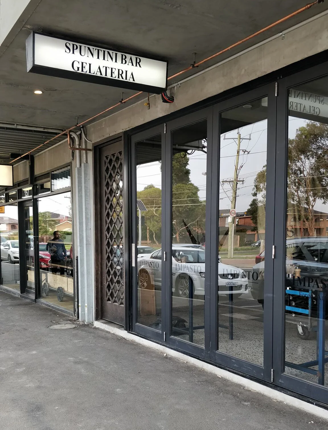 Commercial wrought Iron Doors - Impasto 