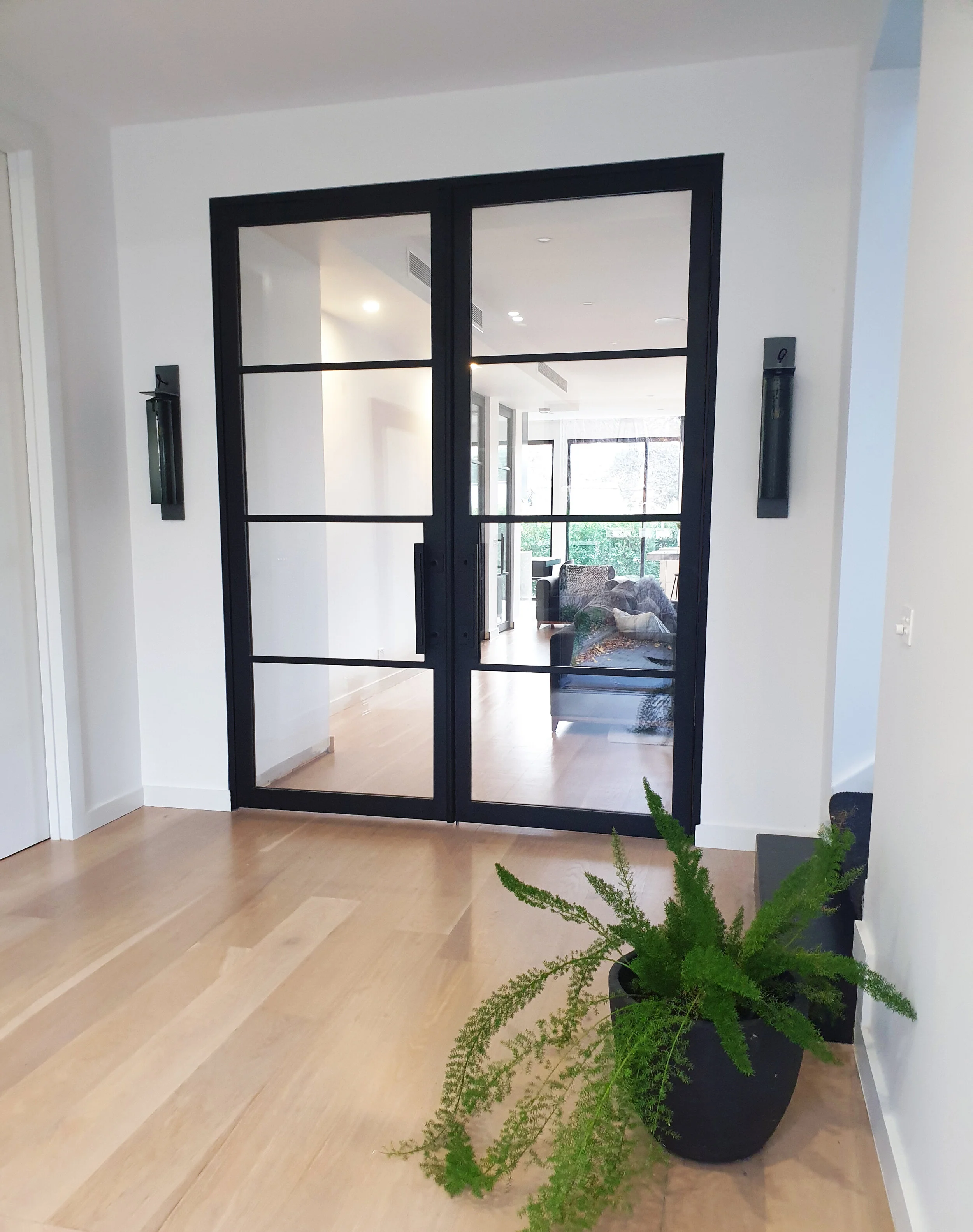 Slimline French Steel Doors! 