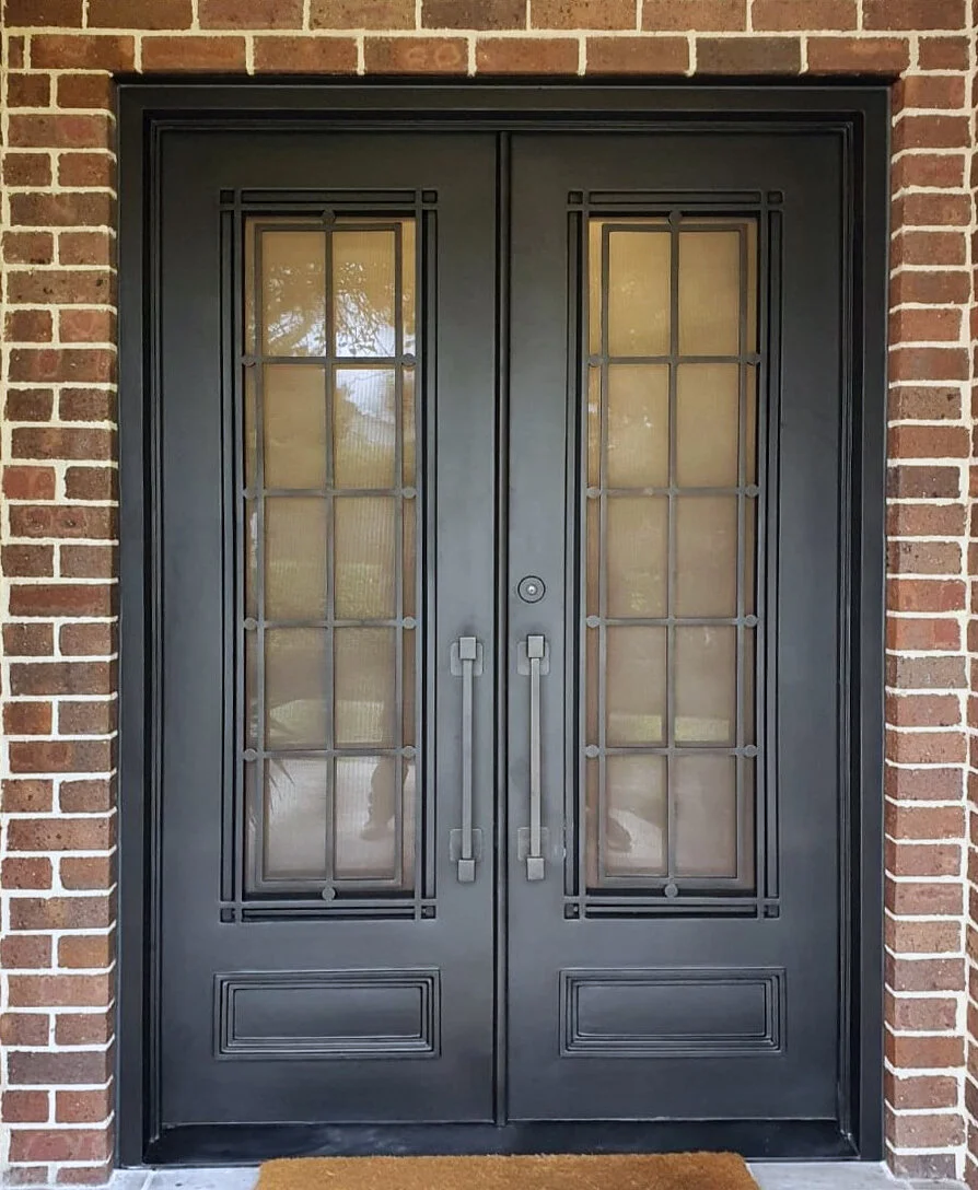 wrought iron double door melbourne adoore