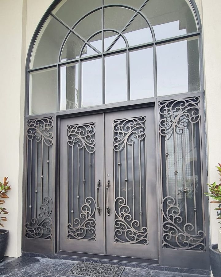 adoore iron design wrought iron doors steel frame doors melbourne3.jpeg