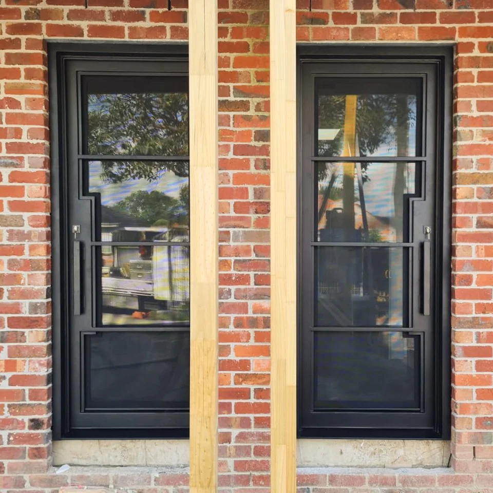 New Build, New Wrought Iron Door!