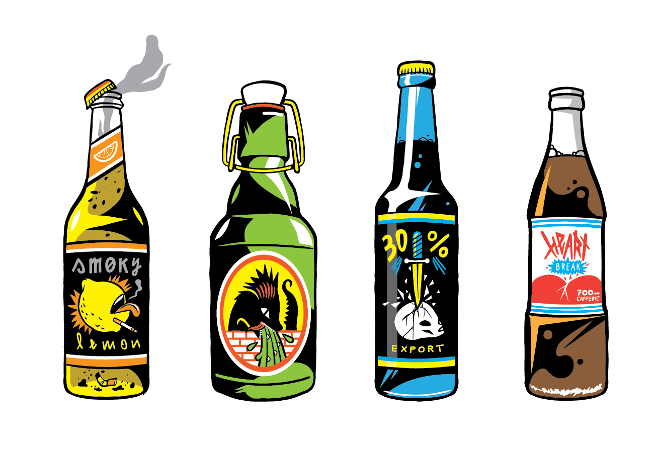 Weird beers (personal work)