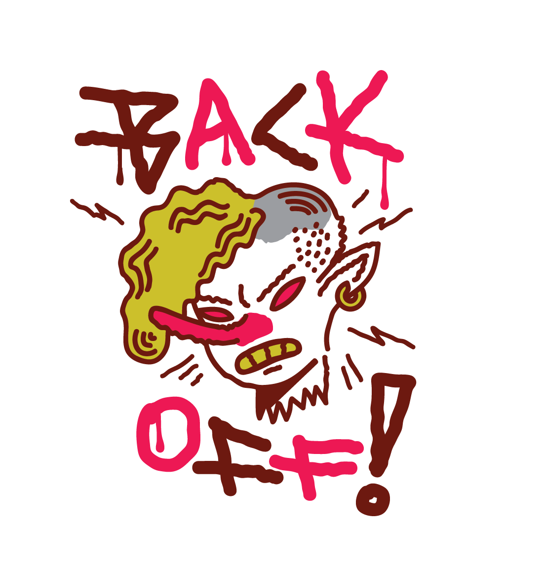 Back off! (personal work)