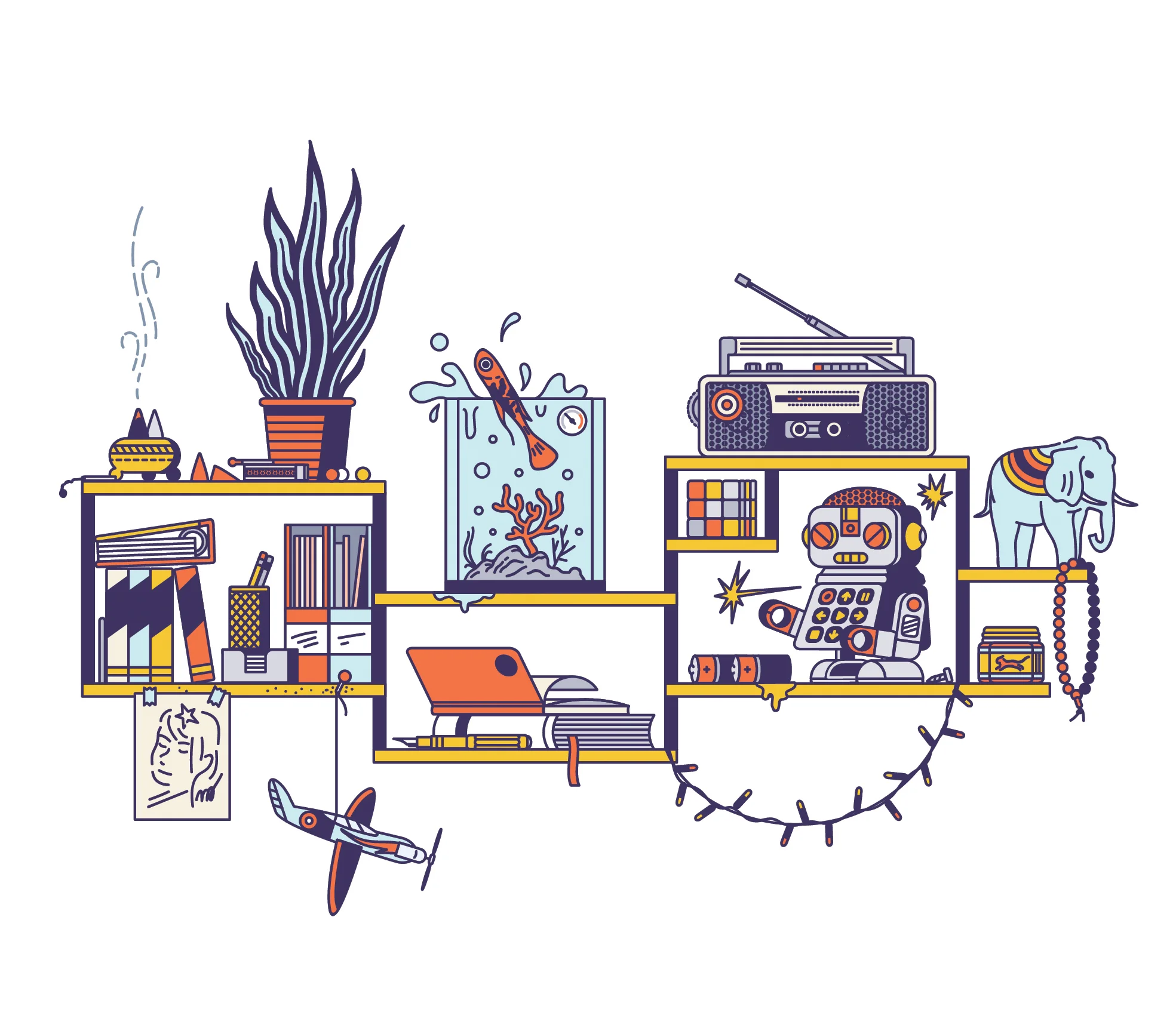 Shelf memories (personal work)