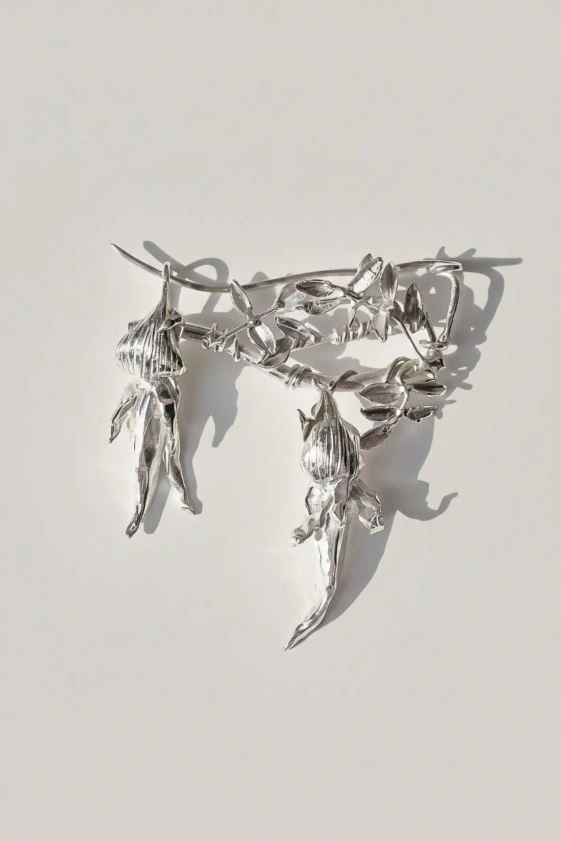Fiore mio brooch (clianthus)
