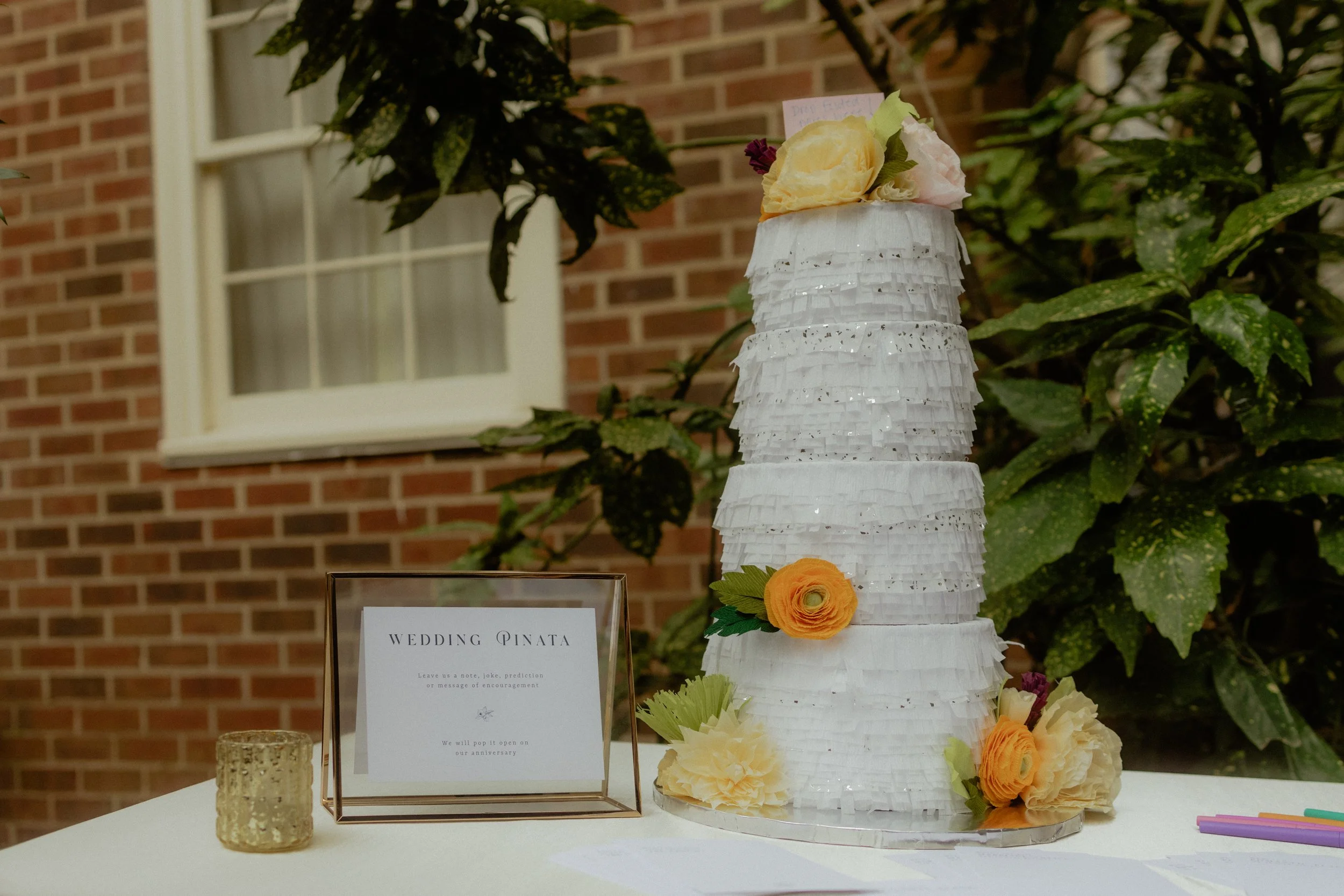 Wedding Cake Guest Book