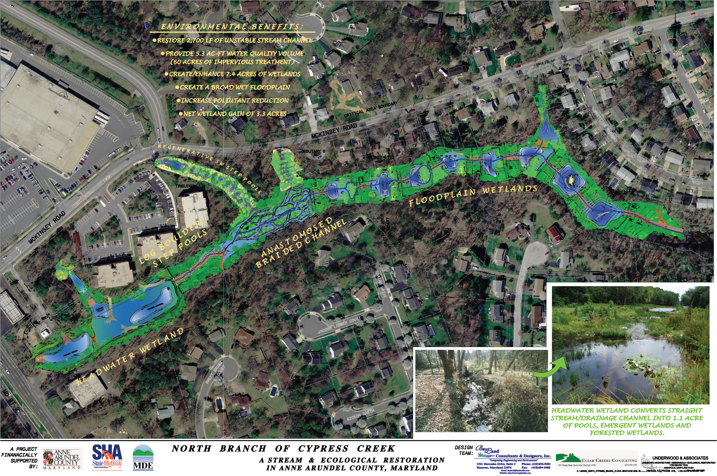 North Branch of Cypress Creek Stream & Ecological Restoration