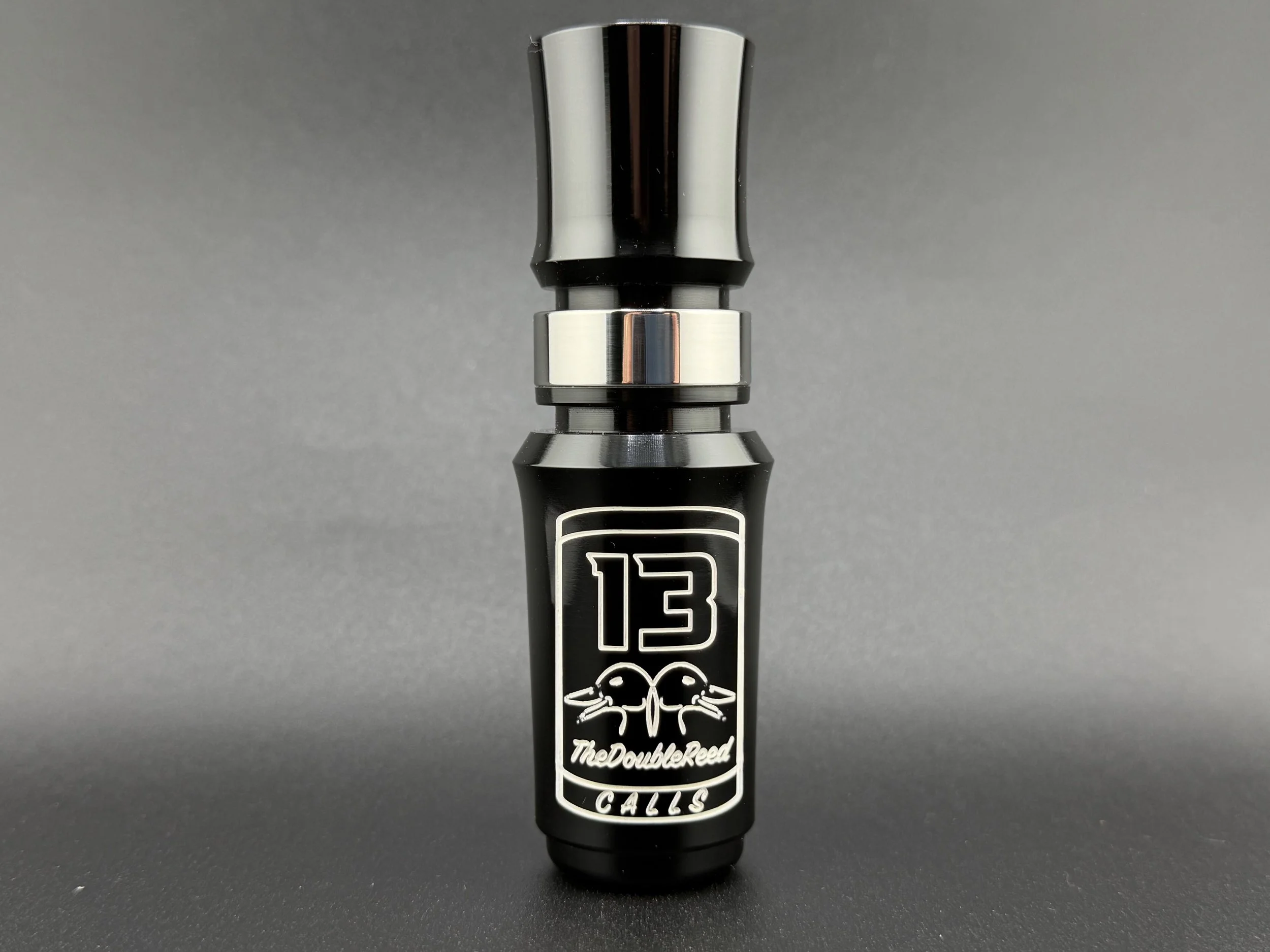 13 Calls Double Reed Acrylic BLACK-BLACK SS BAND.jpg