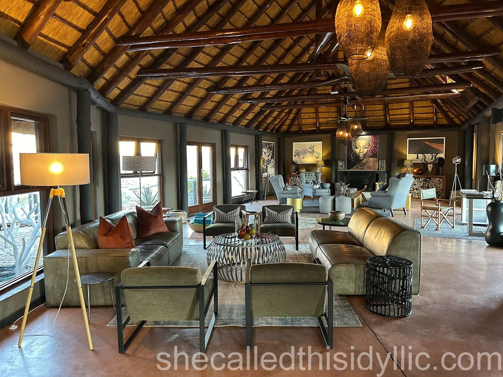 Hoodia Desert Lodge lounge
