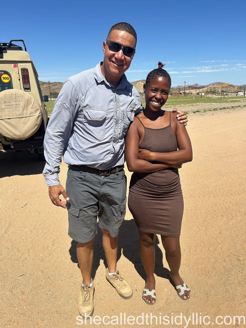 Franco and friend at De Reit